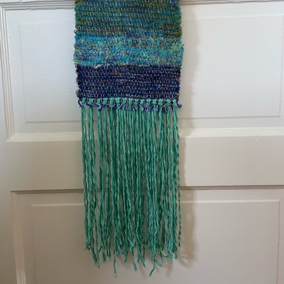 Twisted Textiles Handwoven Scarf 78” - Picture 4 of 6